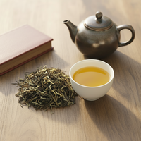 Thé vert au jasmin chinois en vrac le plus vendu avec des fleurs de jasmin fraîches – Thé au jasmin : Équilibre des saveurs, santé et harmonie