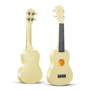 Ukulele miniature ABS de 21 pouces, 4 cordes, petite guitare jouet, ukulele portable pour débutants, instrument de musique en gros pour enfants - Product Image 6