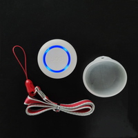 Tuya Smart WiFi Sécurité à domicile Alarme d'appel étanche Patient et personnes âgées Bouton de panique SOS d'urgence