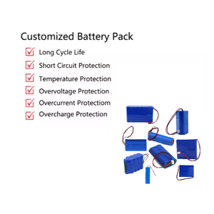 Paquetes de baterías recargables Custom14.8V <span class=keywords><strong>2</strong></span>-10Ah Baterías de iones de litio de alta capacidad adecuadas para la fuente de alimentación del equipo de campamento - Product Image 4