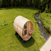 Poêle à bois traditionnel pour l'extérieur, cuve de douche à vapeur, sauna en bois pour l'extérieur, pour la maison, le jardin, pour les salles de sauna