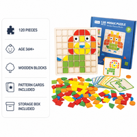 Mainan Puzzle Hewan Kayu Konig Kids, Permainan Edukasi Montessori, Balok Bangunan Kayu Edukatif