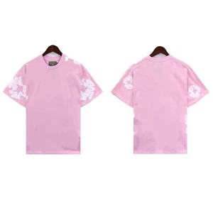 Chấ<span class=keywords><strong>t</strong></span> lượng cao thường xuyên phù hợp với phong cách hip hop unisex thời trang dạo phố <span class=keywords><strong>T</strong></span>-Shirt <span class=keywords><strong>t</strong></span>ùy chỉnh in đồ họa TEE thời trang mùa hè mặc thể Thao Dệ<span class=keywords><strong>t</strong></span> Kim - Product Image 2