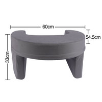 Lit de travail accoudoir oreiller mousse à mémoire de forme repos de lit doux tour bureau oreiller de lecture avec poche