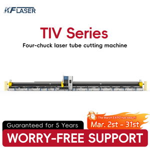 เครื่องตัดไฟเบอร์เลเซอร์อุตสาหกรรม เครื่องตัดซีเอ็นซีสำหรับเหล็ก เครื่องตัดท่อไฟเบอร์เลเซอร์สำหรับโลหะเหล็ก ราคา - Product Image 1