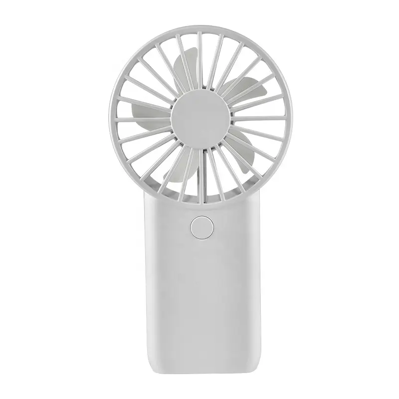 F18-0010 New Handheld Rechargeable Dry Battery Powered Convenient Mini Fan