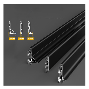 Type de clip de carte de plinthe en alliage <span class=keywords><strong>d</strong></span>'aluminium Offre Spéciale <span class=keywords><strong>fil</strong></span> <span class=keywords><strong>d</strong></span>'<span class=keywords><strong>angle</strong></span> ultra-mince et extrêmement étroit 5cm6cm <span class=keywords><strong>fil</strong></span> de pied en métal - Product Image 6