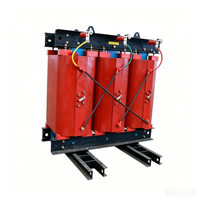 Transformateur de puissance sec à haute capacité de surcharge SCB 630KVA 10/0.4KV avec refroidissement par air forcé pour usine industrielle et poste de transformation