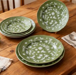 Customised Handmade Ceramic Catering Plates Manufacturer Kitchenware Plates for Wedding Hotel Restaurant - Product Image 1