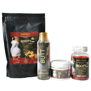 Maca naturel à base de plantes fesses courbes dodues produits gros fessiers gommeux OEM/ODM ensemble fesses dodues pour femmes noires macagan - Product Image 1