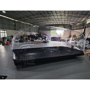 Capsule de voiture portable intérieure extérieure bâche de voiture gonflable transparente à bulles - Product Image 6