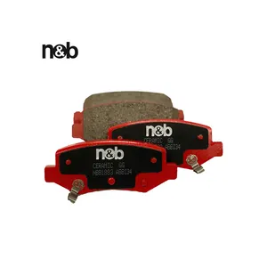 N & b Produttori di Auto Sistema di Freno Ricambi Auto Pastiglie Dei Freni In Ceramica Per Luxgen