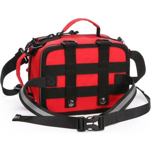 Sac de secours ignifuge et étanche avec fermeture éclair pour trousse de premiers secours, idéal pour voiture, maison et activités de plein air - Product Image 4