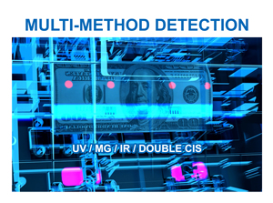 Xách Tay Kết Hợp giá trị tiền mặt Máy đếm trộn giá trị tiền tệ Máy đếm hỗn hợp tiền tệ Máy đếm - Product Image 4