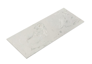 Mobile Bagno Sospeso Scanalato di Alta Qualità con Lavabo Elegante e Specchio - Product Image 6