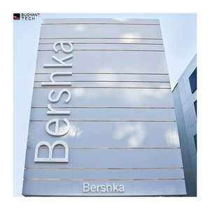 Logotipo de luz de letra de canal LED 3D personalizado para letrero de construcción al aire libre para marcas comerciales Taxi Car Mall & Park resistente a la intemperie - Product Image 4