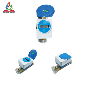 Compteur d'eau numérique intelligent à ultrasons ZHONGYI avec écran LCD, fileté, IP65, débit domestique 0,031-7,875 m/h R80/R100 - Product Image 1