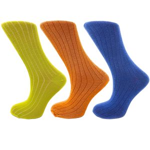 Chaussettes mi-mollet en coton pour femmes, décontractées, douces, respirantes, à imprimé floral, pour usage quotidien, 3 paires - Product Image 3