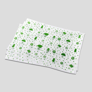 Nouveau design <span class=keywords><strong>Maison</strong></span> à manger <span class=keywords><strong>Burger</strong></span> Boucher Papier d'emballage Papier artisanal Impression offset Enduit Sulfurisé Acceptable Logo du client - Product Image 4