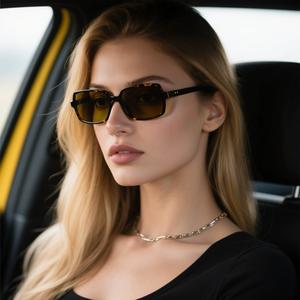 人気のクラシックな長方形ブルーライトカットメガネ <span class=keywords><strong>2026</strong></span> 女性男性向けデザイナー光学眼鏡 オフィスワーク用レンズアイウェア - Product Image 3