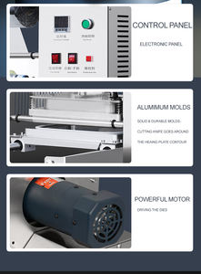 Полуавтоматический вакуумный упаковщик для лотков с функцией запайки и подачей азота для колбас, рыбы, мяса, сэндвичей (прямые поставки с завода) - Product Image 4