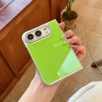 Étui de protection rigide pour iPhone Duo, couleurs Macron, avec revêtement électro-plaqué, pour iPhone Duo