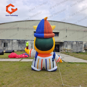Mascotte gonflable géante personnalisée, modè<span class=keywords><strong>le</strong></span> d'animal de dessin animé, personnage pour les décorations d'événements festifs, design de ballon unique - Product Image 5