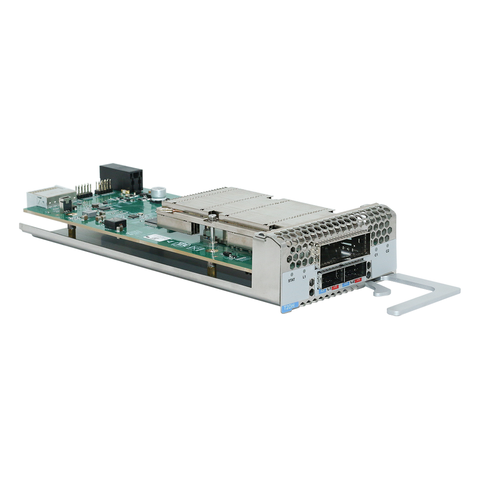 Transponder Monitor Module 200G Transponder Module supporting 2x100G to 1x200G OTN Mapping DWDM ...