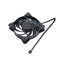Ventilateur de refroidissement PWM 120 mm 12 V 4 broches à haut débit d'air pour boîtier PC