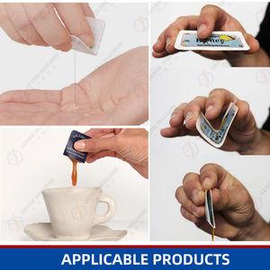 Máquina Automática para Envasar en Bolsas en Forma de V, para Mermelada de Frutas, Salsas de <span class=keywords><strong>Pasta</strong></span>, <span class=keywords><strong>Pasta</strong></span> de Tomate, Ketchup, con Sistema de Cierre Fácil - Product Image 2