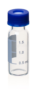 Flacon de laboratoire ALTHEA de haute qualité 2 ml pour chromatographie, flacons HPLC en verre ambré transparent avec graduation pour tests de laboratoire - Product Image 2