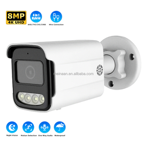 <span class=keywords><strong>Camera</strong></span> giám sát <span class=keywords><strong>CCTV</strong></span> Analog ngoài trời dạng đạn 4K, âm thanh đồng trục, hỗ trợ 4 trong 1: AHD, TVI, CVI, CVBS, DVR, độ phân giải Full Color 2MP, 5MP, 8MP - Product Image 1