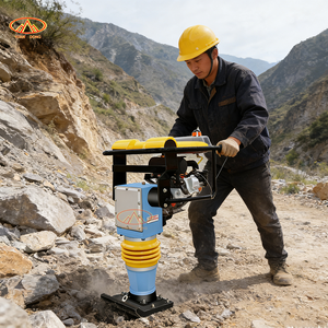 Apisonadora Manual HCD-130, Apisonadora de Compactación para Cimentaciones de Carreteras, Diésel y Eléctrica - Product Image 1