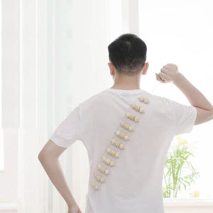 Venta directa de fábrica Masaje manual de cuerpo completo Rodillo de espalda abierta Extractor de espalda <span class=keywords><strong>Meridiano</strong></span> de madera para el cuidado de la salud en el hogar - Product Image 5