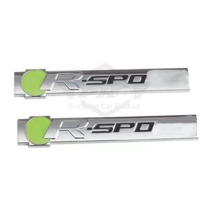 Emblème de <span class=keywords><strong>voiture</strong></span> en métal 3D R Sport, style de <span class=keywords><strong>voiture</strong></span>, logo de calandre avant, badge de coffre, aile, autocollant pour R XJ F PACE XE XF R Sport - Product Image 1