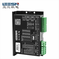 LEESN Série EMxxC – Pilotes de moteurs pas à pas hybrides 2 phases haute performance DC/AC contrôlés par bus CANopen 200-750W IP20 Dual