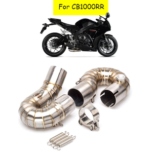 Tubo de Enlace Medio para Silenciador de Escape de Motocicleta para Honda CBR1000RR Escape CBR <span class=keywords><strong>1000RR</strong></span> 2008 2009 2010 <span class=keywords><strong>2011</strong></span> 2012 a 2016 Slip-on - Product Image 4