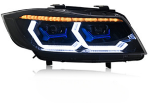Faro delantero automático para <span class=keywords><strong>BMW</strong></span> E90 335i <span class=keywords><strong>335d</strong></span> 335xi 4DR Sedan 2005-12 faros delanteros LED de animación dinámica para <span class=keywords><strong>BMW</strong></span> E90 otras partes del cuerpo - Product Image 3
