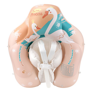 Swimbobo 2022 Nouveau style Taille la plus grande 59*52CM Modèle <span class=keywords><strong>cygne</strong></span> <span class=keywords><strong>rose</strong></span> Entraîneur de natation Flotteur <span class=keywords><strong>Gonflable</strong></span> Anneau de natation pour bébé - Product Image 3
