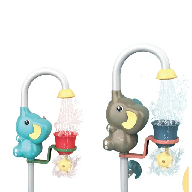 Заводская изготовленная на заказ детская Ванная комната Электрический спрей для душа детская Ванна со слоном для душа Спринклер для воды игрушка для ванны