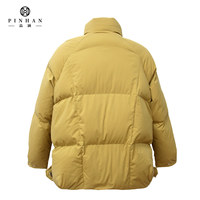 Veste matelassée de haute qualité OEM Veste en duvet d'automne et d'hiver Outwear Trendy Fashion Customization Factory Lady Down Coat