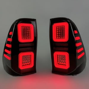 HILUX <span class=keywords><strong>VIGO</strong></span> 2015-2021 Año LED Luz trasera LD Humo Negro para TOYOTA - Product Image 6