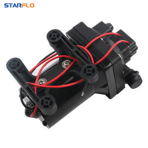 ปั๊มน้ำไดอะแฟรมแบบดูดเอง 33 รุ่น 24V/12V สำหรับรถบ้าน ใช้พลังงานแบตเตอรี่ ติดตั้งบนยานพาหนะทางทะเล ปั๊มน้ำไฟฟ้ากระแสตรงสำหรับเรือยอชท์ - Product Image 2