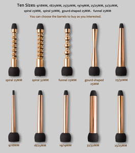 Fer à friser Interchangeable 10-en-1, outils de style de <span class=keywords><strong>cheveux</strong></span>, tondeuses, outils pour la coiffure - Product Image 2