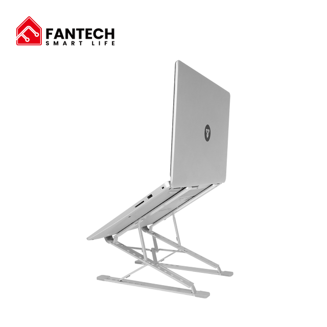 FANTECH NS12 Portable Notebook Stand Aluminum Adjustable 16-Step Height Folding Desktop Laptop Stand