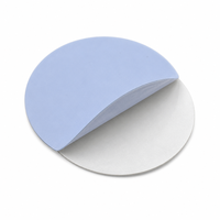 Mini 25mm Runde NFC RFID Klebeetiketten-Karte PVC ISO 14443A Chip 213 13,56MHz Geschäfts-/Mitgliedschafts-Wasserdichte Karte für Hotelzugang