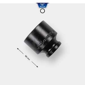 BRILLIANT TOOLS - BT022682 1/2'' short impact <b>12</b>-<b>point</b> <b>socket</b> - EAN 4042146869604 IMPACT <b>SOCKETS</b> AND ACCESSORIES - Product Image 2