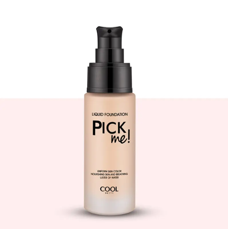 Moisturizing Foundation Base Makeup Professional Face Matte Finish Liquid Make Up Concealer Cream Waterproof Brand Cosmetic