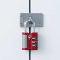 Cadenas de sécurité TSA-530 fiable à combinaison à 3 chiffres pour ordinateur portable, sac à dos, valise de voyage et casier d'étudiant