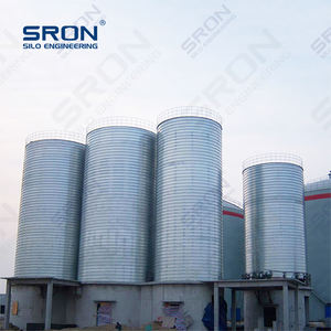 SRON Silo 300Ton ~ 5000TonセメントSilo 300kw 380Vホッパー/平底中国1年保証 - Product Image 5